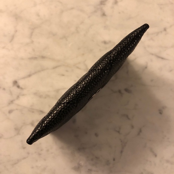 🌟SOLD🌟BNIB Chanel Flat Cardholder Black with SHW - Picture 8 of 8